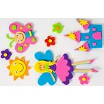 Nálepky do fotoalba 3D PRINCEZNA