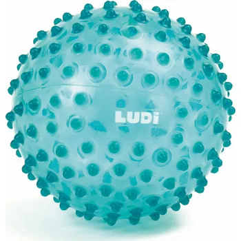 Hračka pro nejmenší Ludi Senzorický míček modrý
