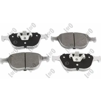 Brzdová destička Sada brzdových destiček, vždy 4 kusy v sadě ABAKUS 231-01-122