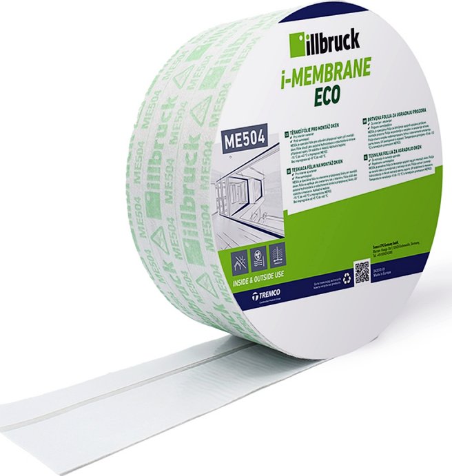 iLLBRUCK ME 504 I-MEMBRANE ECO, okenní těsnicí fólie Balení: 70 mm / 25 mb