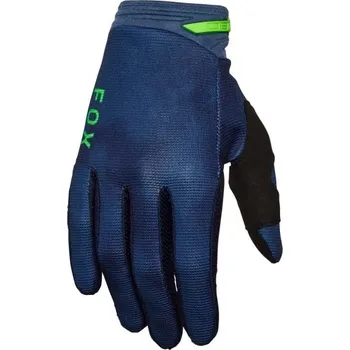 Cyklistické rukavice rukavice Fox Racing 180 Taunt modré dětské YM