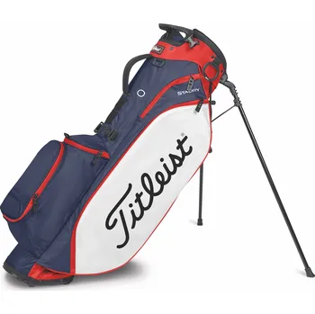 Golfový bag Titleist Titleist Players 4 StaDry Stand Bag NAVY/WHITE/RED