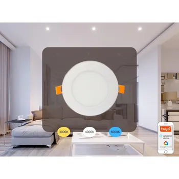 LED panel NEDES LED panel WIFI 6W / 3000K - 6500K / WH - LPL131W