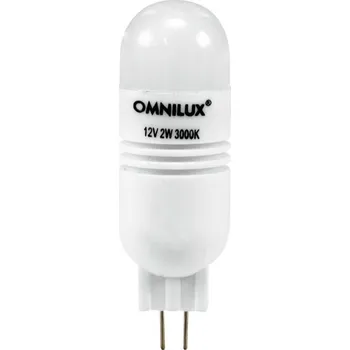 Žárovka 12V/2W G-4 3000K Omnilux LED