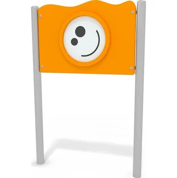 Dětské hřiště Playground System Interaktivní prvek z nerezu Smajlík - 21022