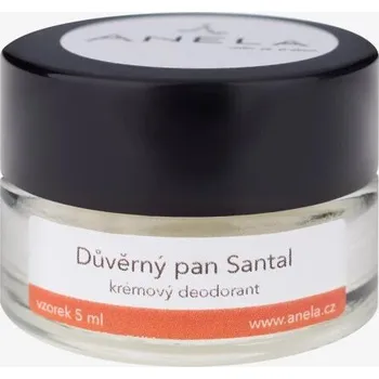 Anela Jemný krémový deodorant Důvěrný pan Santal 5 ml