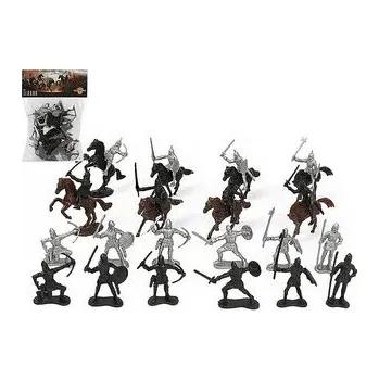 Figurka Zestaw figurek rycerzy i koni 28el