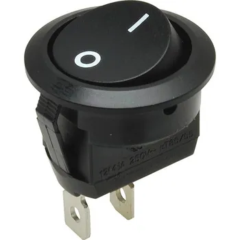 vypínač Kolébkový spínač 20mm / 12A