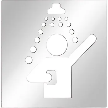 Bemeta Design Ikona – Sprcha, čtverec, lesk - 111022072