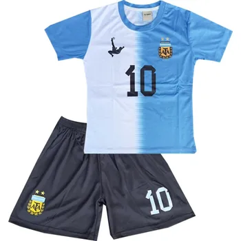 Fotbal Numberoplus Dětský fotbalový dres Komplet Argentina - ATA Lionel Messi 10 Velikost: 16 let (vel.166-172)