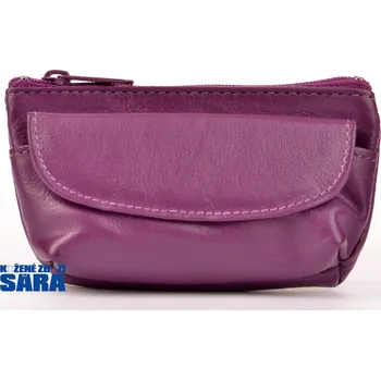 Arwel Kožená klíčenka 619-0369 fialová