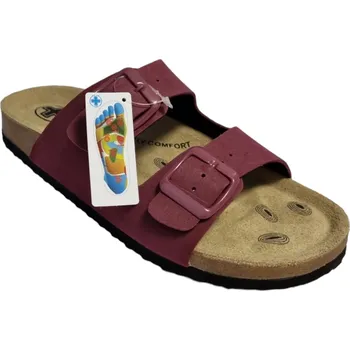 Dámské pantofle Mediline EMMA S182 - Bordó Velikost: 40