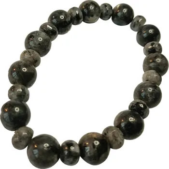 Náramek EX Herbis AHDL náramek kuličky Labradorit 10-6 ExLAB10R6F