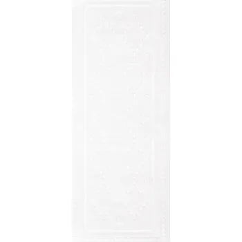 Protiskluzová podložka Kleine Wolke Bezpečnostní podložka AROSA 36x92 cm, bílá 0221100001 0221100001