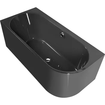 Vana Astra L Monolith asymetrická vana 160x75x60 cm, šedá 33611M.30