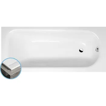 Laura Slim obdélníková vana 160x70x39 cm, bílá 24611S