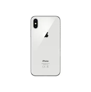 Náhradní kryt pro mobilní telefon Kryt Apple iPhone X zadní bílý - Apple iPhone X - zadní kryt baterie - bílý