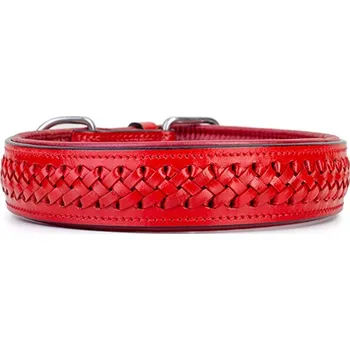 Obojek pro psa Kay-line kožený obojek Red Pepper vel. 55 (40-47 cm)