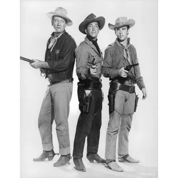 Plakát Plakát, Obraz - John Wayne And Dean Martin In 'Rio Bravo'