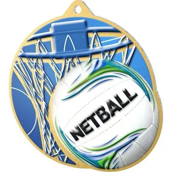 Poháry Bauer Kovová medaile MDM01M20 | Netball