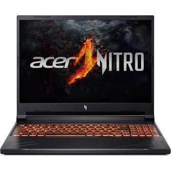 Notebook ACER NTB Nitro V 16 (ANV16-41-R2B9),Ryzen7 8845HS,16" WUXGA,16GB,1024GB SSD,RTX4060,W11H,Obsidian black