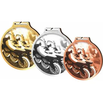 Poháry Bauer Medaile MDAWR002M31 | Bruslení