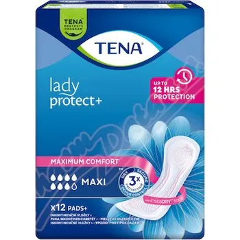 Inkontinenční vložka TENA Lady Protect+ Maxi ink.vložky 12ks 760931