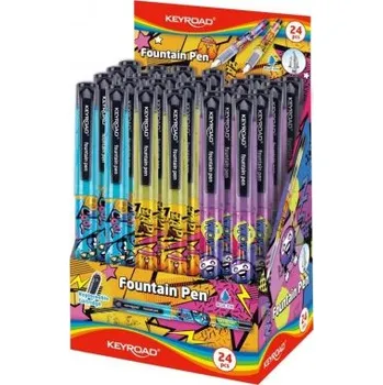 Pero bombičkové Tattoo keyroad žlutá