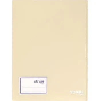 Katalogová kniha STRIGO A4 20 l - béžová