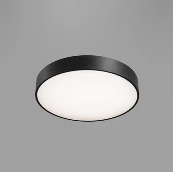 Halla Hliníkové LED svítidlo Rundo62 Ceiling Direct Barva: Černá, Teplota chromatičnosti / Stmívání: 4000 Kelvinů / Nestmívatelné, Průměr: 850 mm 190-280K-10GGEI/840- B