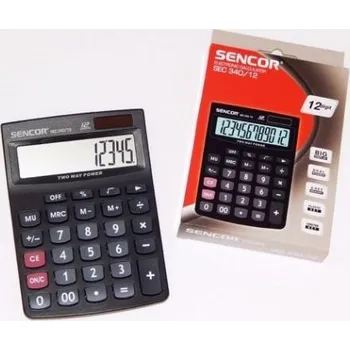 Kancelářská technika Kalkulačka SENCOR SEC 340/12
