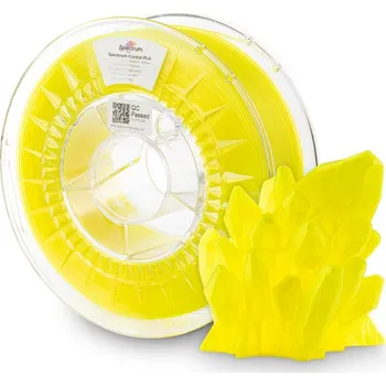 Filament Filament Spectrum PLA Premium Crystal Elektrická Žlutá [1,75mm, 1kg]