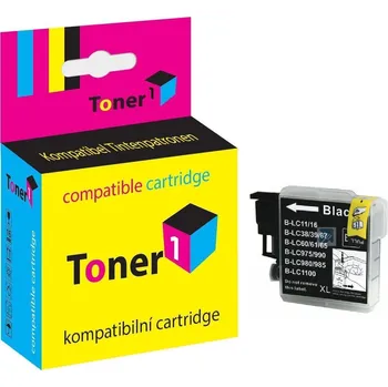 Cartridge Brother LC-980BK - LC980BK kompatibilní černá Toner1