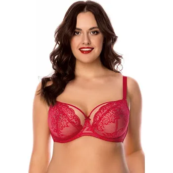 Podprsenka Podprsenka Vivisence 1044 - výprodej Barva: Červená, Velikost: 75G