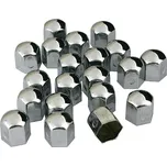 Lampa Kryty šroubů na disky kol 19 mm, kovové, chromované, 20 ks