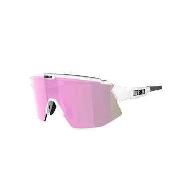 Sluneční brýle Sluneční brýle Bliz Breeze P52102-04 Matt White Frame Brown with Rose Multi Lens Cat.3 + Clear Lens Cat.0