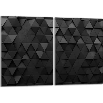 Kuchyňské prkénko Krájecí deska TMK ArtDeko sklo 2 ks