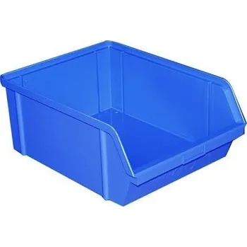 Úložný box bedna zkosená 40kg 400x300x162mm PH modrá