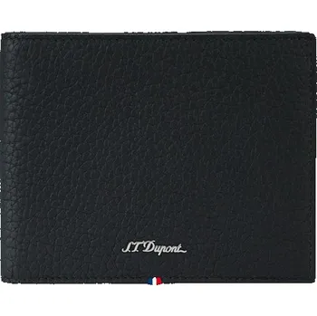Peněženka S.T. DUPONT - NEO CAPSULE - Black - Kožená peněženka na karty