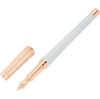 S.T. DUPONT - LIBERTÉ White RG - Plnící pero