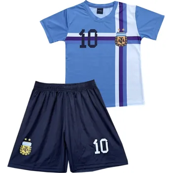 Numberoplus Dětský fotbalový dres Komplet - Argentina Lionel Messi Velikost: 14 let ( vel.158)