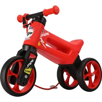 Odrážedlo Odrážedlo FUNNY WHEELS Rider SuperSport 2v1 DAKAR Prokop s popruhem a tichými koly