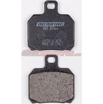 Brzdová destička Braking (Itálie) Zadní brzdové destičky Braking 828SM1 - Moto Morini X-Cape 650, 650ccm - 21-23