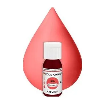 Potravinářské barvivo Food Colours přírodní tekutá barva do čokolády Red (18 ml)