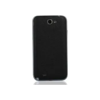 Náhradní kryt pro mobilní telefon Samsung Galaxy Note 2 N7100 - Zadní kryt baterie - Černá / černá