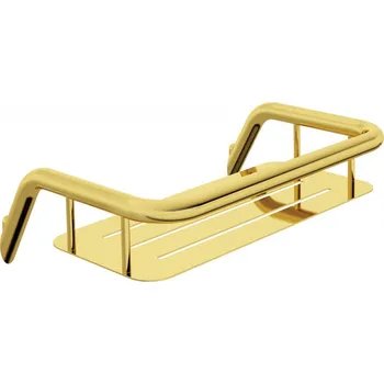 Drátěná police DEANTE - Silia sprchová polička zlato ADI_Z551