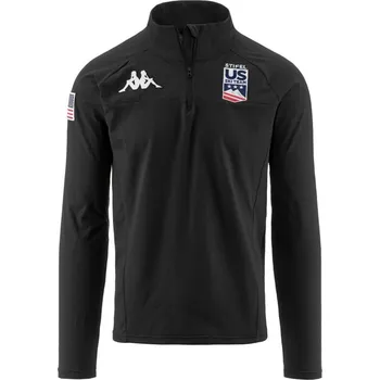 Pánská mikina Kappa 6CENTO 687BK US mikina černá 2XL