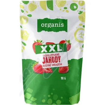 Sušené ovoce Organis Jahody sušené mrazem XXL 90g