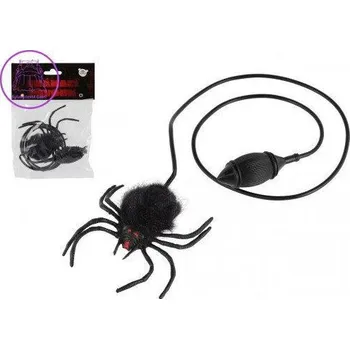 Teddies Pavouk skákající plyš/plast 7cm v sáčku 14x19x3cm