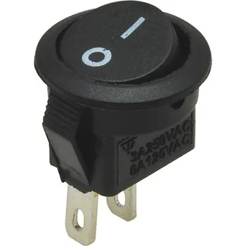 vypínač Kolébkový spínač 14mm / 3A